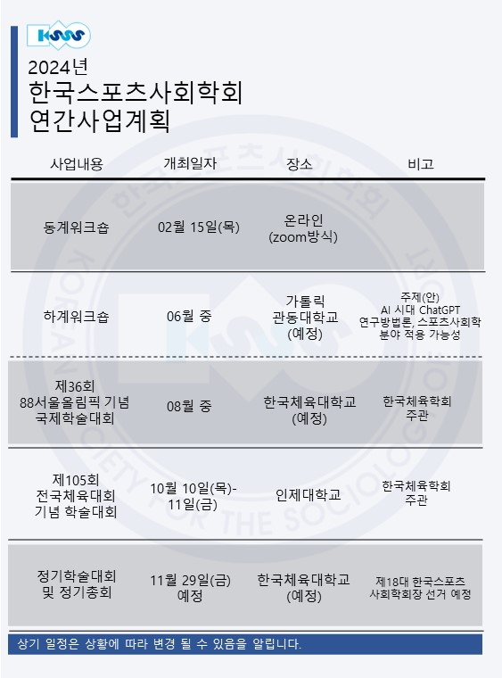 연간사업계획